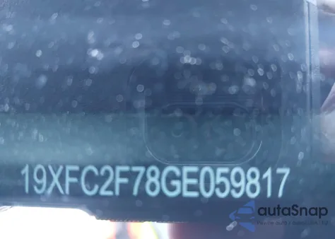 2016 Honda Civic Ex from USA, damaged, VIN 19XFC2F78GE059817